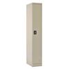 Sandusky Quick Assembly 72 in. H x 12 in. W x 18 in. D Putty Steel Single Tier Locker