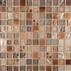 MSI Stone ULC Manhattan Blend Glass/Metal esh-mounted Mosaic Wall Tile