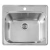 BLANCO Stainless Steel Topmount Laundry Sink, Single Bowl, 1-Hole