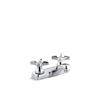 Kohler Triton Centerset Lavatory Faucet, Requires Handles, Less Drain And Lift Rod