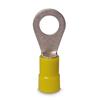 Gardner Bender Ring Terminal 12-10 AWG Stud Sz 8-10 Yellow 5/CARD