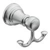 Moen Chrome Weymouth Double Robe Hook