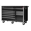 International 56 Inch 10 Drawer Bkack Tool Cabinet