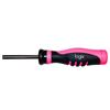 Logix Pink Ratcheting Screwdriver with Bits