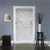 Mirolin Madison 48 Inch 3-piece Acrylic Shower Stall no Seat-Left Hand