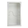 Mirolin Madison 4 1-piece Shower Stall Free Living Series - Standard-Left Hand