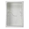 Mirolin Madison 5 3-piece Shower Stall Free Living Series - Standard-Left Hand