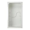 Mirolin Madison 4 1-piece Shower Stall Free Living Series - Light- Right Hand