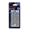 Bosch 3" Shank Jigsaw Blade (T118G) - 3 Pack