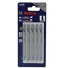 Bosch 4" Jig Saw Blade For Hardwood (T101BR) - 5 Pack