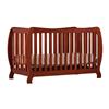 Stork Craft Monza II Fixed Side Convertible Crib (04587-34C) - Cognac