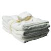 Shoo-Foo Bamboo 4-Piece Bath Mitt Set (BATHMIT4) - Cream