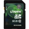 Kingston Technology 8GB Class 10 SDHC Memory Card (SD10V/8GB)
