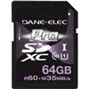 Dane-Elec 64GB Class 10 SDXC Memory Card (DA-SDHS64G-C)
