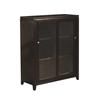 Simpli Home Cosmopolitan Storage Media Cabinet & Buffet (INT-AXCCOS-MED-CF) - Dark Brown