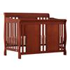 Stork Craft Verona 4-In-1 Fixed Side Convertible Crib (04587-48C) - Cognac