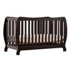 Stork Craft Monza II Fixed Side Convertible Crib (04587-34B) - Black