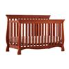 Stork Craft Carrara 4-In-1 Fixed Side Convertible Crib (04587-10C) - Cognac