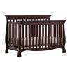 Stork Craft Venetian 4-In-1 Fixed Side Convertible Crib (04587-139) - Espresso