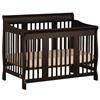 Stork Craft Tuscany 4-In-1 Stages Crib (04588-49B) - Black