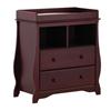 Stork Craft Carrara 2-Drawer Changing Table(03580-104) - Cherry