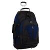 J World Dickens 26" Rolling Backpack with Detachable Daypack (RB26DB) - Navy/Black