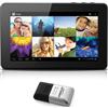 Hipstreet 7" 8GB Titan Tablet with LensPen (HS-7TB4-8BNLP) - Black