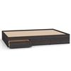 Nexera Allure Double Bed With Storage (225430) - Ebony