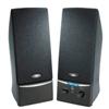 CYBER ACOUSTICS 2PC CHARCOAL 3.5MM 3W POWERED DESKTOP SPEAKER SYSTEM