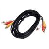 STARTECH 12FT COMPOSITE VIDEO/RCA AUDIO M/M AUDIO/VIDEO CABLE