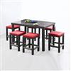 Leisure Design 'Manhattan' Outdoor 7-Piece High Dining Set