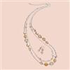 JESSICA®/MD Double Strand Necklace And Earrings Set