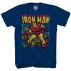 Iron Man Panes T-shirt
