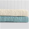 Laura Ashley® Cable-Knit Throw