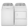 Whirlpool® 4.3 cu. Ft. Top-Load Washer & 7.4 cu. Ft. Electric Dryer - White