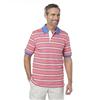 Arnold Palmer™ Short Sleeve Jacquard Stripe Polo