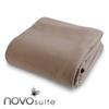 NOVOsuite™ Hospitality Tan Fleece Blanket 10-pack