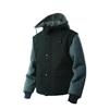 Tough Duck Duck Jacket W/Detach Sleeves/Hood Black 3X Large