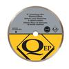 Q.E.P. Co., Inc. 8 Inches Diameter Continuous Rim Diamond Tile Saw Blade, 5/8 Inches Arbor, For Wet...