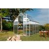 Palram DeluxeTwin Wall Greenhouse - Silver - 6 Foot x 8 Foot