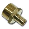 Pex Brass Fittings 1/2 Inch Barb X 3/4 Inch Male Pipe Thread Adapter