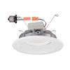 Commercial Electric White Recessed LED Trim - 6 Inch