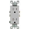 Leviton - Decora Decora Tamper Resistant Receptacle 15A, in Grey