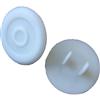 IDEAL White Plastic Safety Guards For Electrical Plugs and Outlets (48/pack)