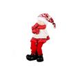 Red/Cream Dangly Leg Alpine Snow Child Figure