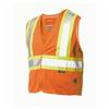 WORK KING Large/XL Orange 5-Point Safety Vest