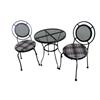 INSTYLE OUTDOOR 3 Piece Fairfax Wrought Iron Bistro Set