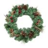 INSTYLE HOLIDAY 24" Battery Operated Country Berry Christmas Wreath