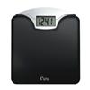 WEIGHT WATCHERS 400lb Capacity Black Glass Digital Bath Scale