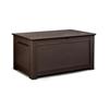 RUBBERMAID Resin Wicker Storage Deck Box